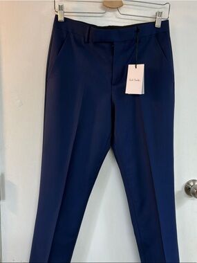 Paul Smith Dark Navy Slim Dress Pants